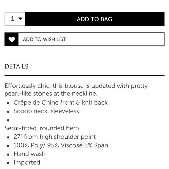 Plum Pearl Embellished Scoop Neck Tank - Picture 5 of 5